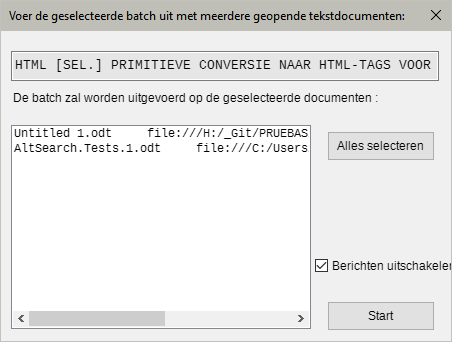 Meervoudig uitvoeren